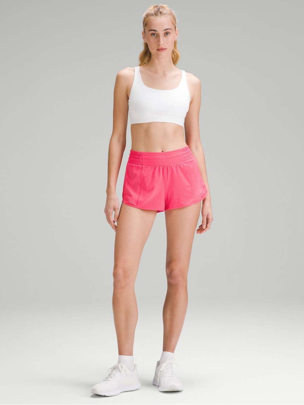 Lululemon Hotty Hot High-Rise Short 2.5" Lip Gloss Pink